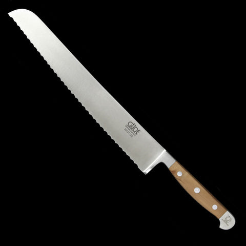 Gude Alpha Pear-wood Series 12.5" Bread Knife