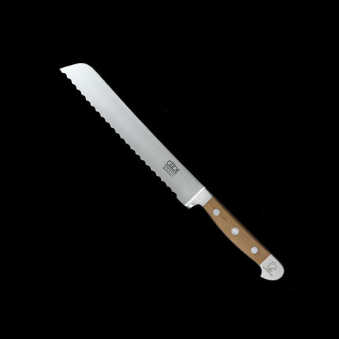 Gude Alpha Pear-wood Series 8" Bread Knife