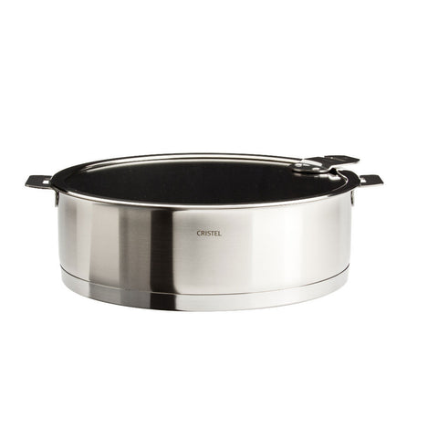 Cristel Strate Removable Handle Excalibur non-stick saute pan with lid
